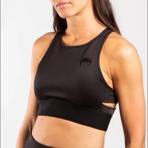 VENUM G-FIT SPORT BRA - BLACK/BLACK